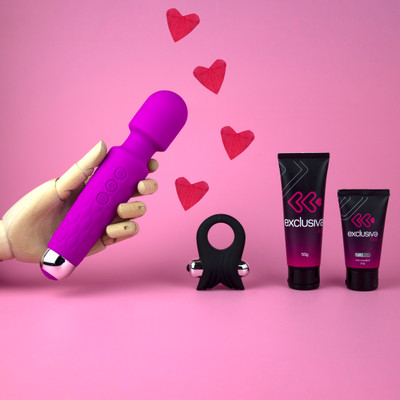 Foto 2 do produto Kit Vale Uma Massagem - Exclusiva Sex Dia dos Namorados | 4 Itens