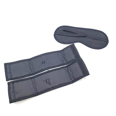 Foto 2 do produto Kit Venda e Par de Algemas com Corrente - Sexy Fantasy Linha Sado | Disponível em 3 Cores