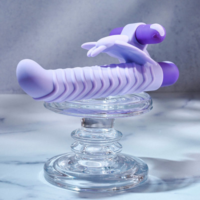 Foto 4 do produto Kit Vibratório com 5 Itens em Silicone Macio, Bullet e Personal com 10 Vibrações, Recarregáveis - Evolved Lilac Desires