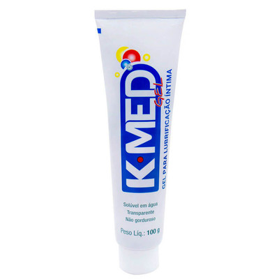 Gel Lubrificante Íntimo a Base de Água - K-Med - 100 gramas