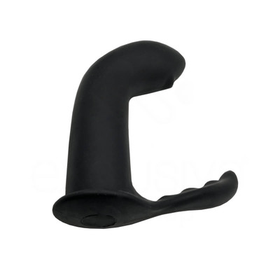 Foto 4 do produto Plug Anal Estimulador de Próstata em Silicone com Base Anatômica - L Seeker Silicone Prostate Plug | 15 x 3,5 cm