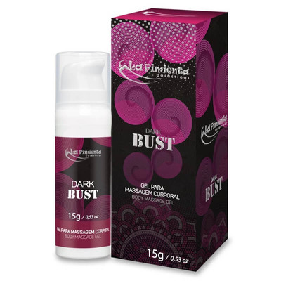 Gel Excitante e Sensibilizante Beijável para os Mamilos - La Pimenta Dark Bust | 15g | Sabor: Morango