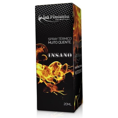 Foto 2 do produto Spray Térmico Muito Quente - La Pimienta Insano - 20 ML