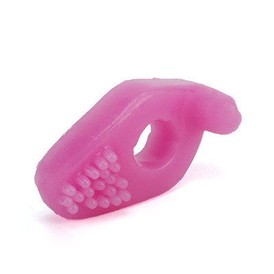Anel Peniano Flexível com Cerdas Estimuladoras e Mini Plug - La Pimienta | 6,7 x 1,7 cm | Cores Sortidas