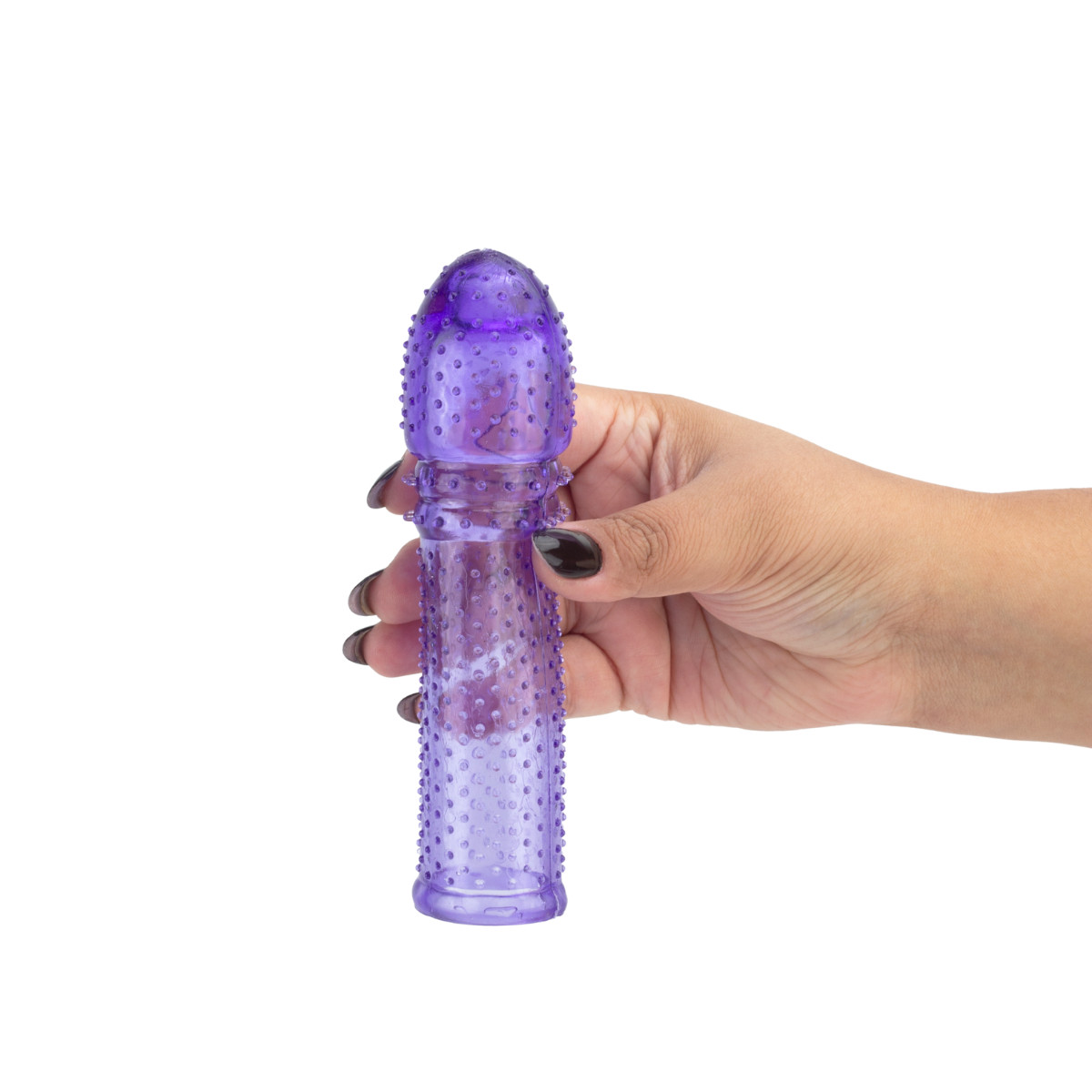 Capa Peniana Expansora com Glande Preenchível e Nódulos Massageadores  - La Pimienta | 14 x 2,6 cm | Disponível em 4 Cores - 9