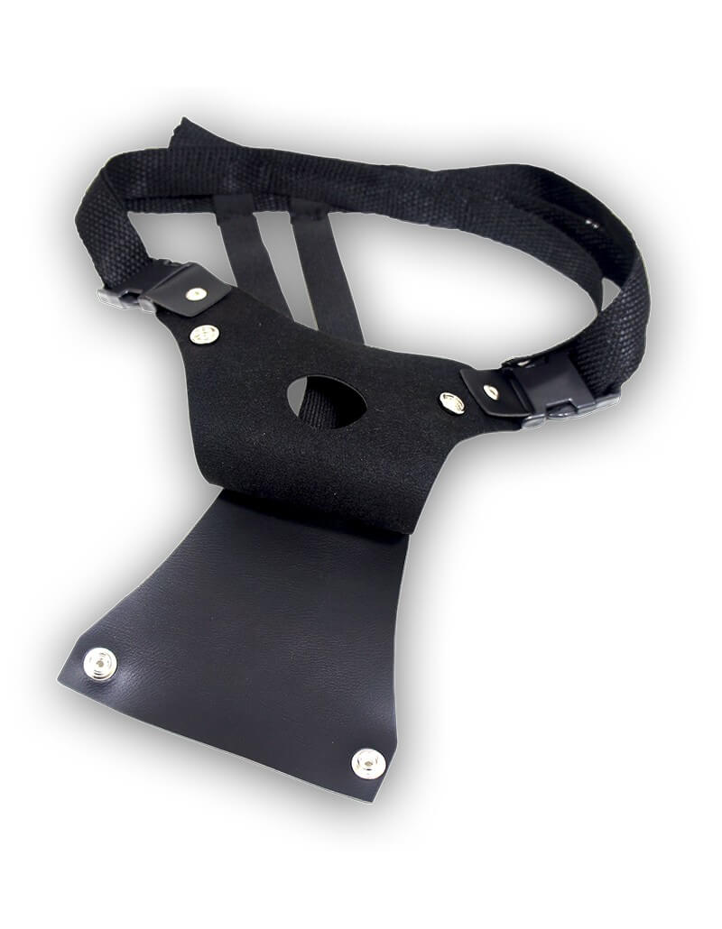 Cinta Peniana Unissex em Couro Sintético com Alças Ajustáveis e Proteção Removível - La Pimienta Sado - 3