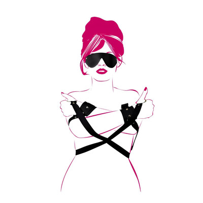 Par de Algemas com Tiras para Amarrar - La Pimienta Sado