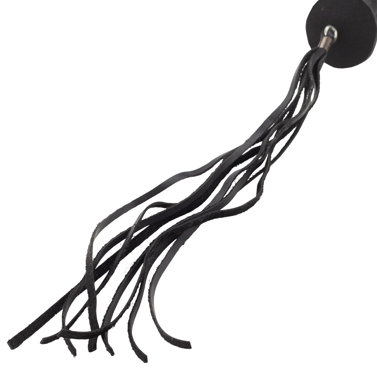 Chicote com Tiras em Couro Sintético e Cabo no Formato de Prótese Peniana Realística - La Pimienta Sado | 40 cm - 4