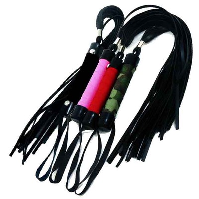 La Pimienta Sado - Chicote com 10 Tiras - 40 cm | Disponível em 4 Cores