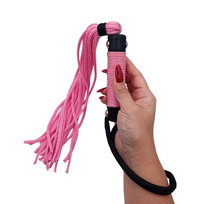 Chicote com 20 Cordas - La Pimienta Sado | 40 cm | Disponível em 6 Cores