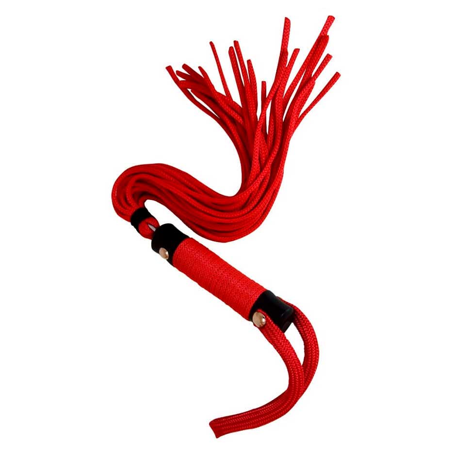 Chicote com 20 Cordas - La Pimienta Sado | 40 cm | Disponível em 6 Cores - 5