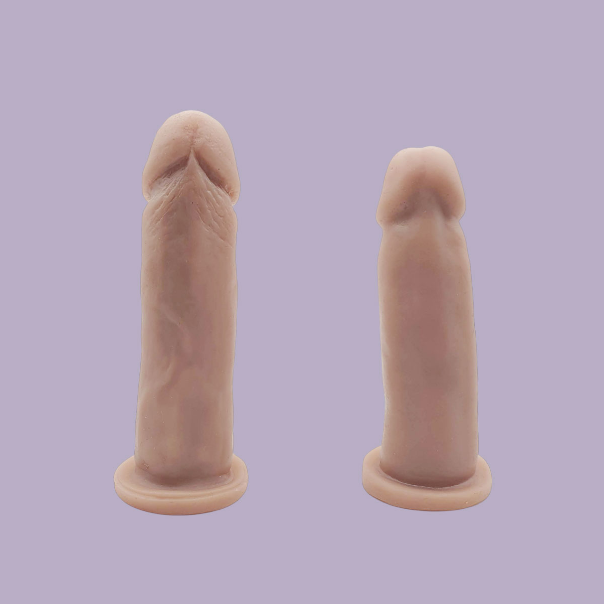 Cinta Peniana Invertida em Couro Sintético com 2 Próteses Realísticas - La Pimienta Sado - 3