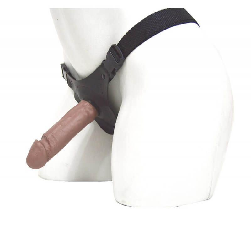 Cinta Peniana com Prótese Realística em Formato de Pênis - La Pimienta Sado | 15 x 4 cm - 2