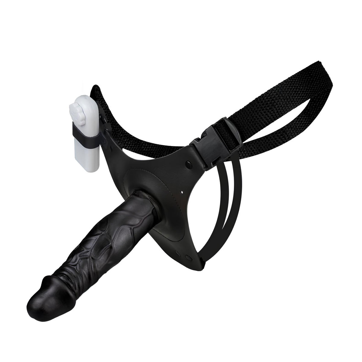 Cinta com Prótese Realística em Silicone e Vibro Multivelocidade - La Pimienta Sado | 16 x 4 cm - 3