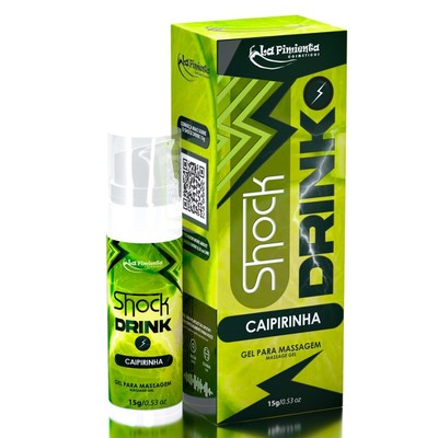 Foto 5 do produto Gel Excitante Unissex Beijável que Vibra e Aquece - La Pimienta Shock-G - 15g | Disponível em 13 Sabores
