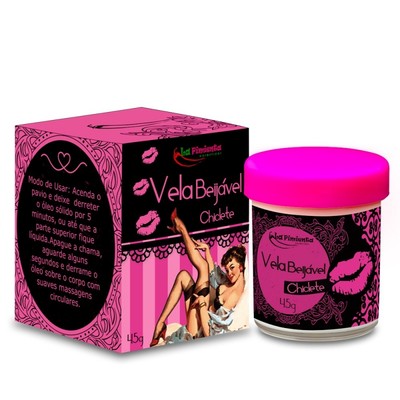 Vela Beijável Hot - La Pimienta - 45g | Disponível em 2 Aromas
