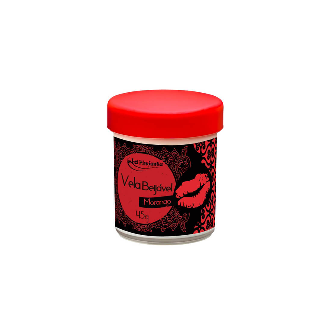 Vela Beijável Hot - La Pimienta - 45g | Disponível em 2 Aromas - 4