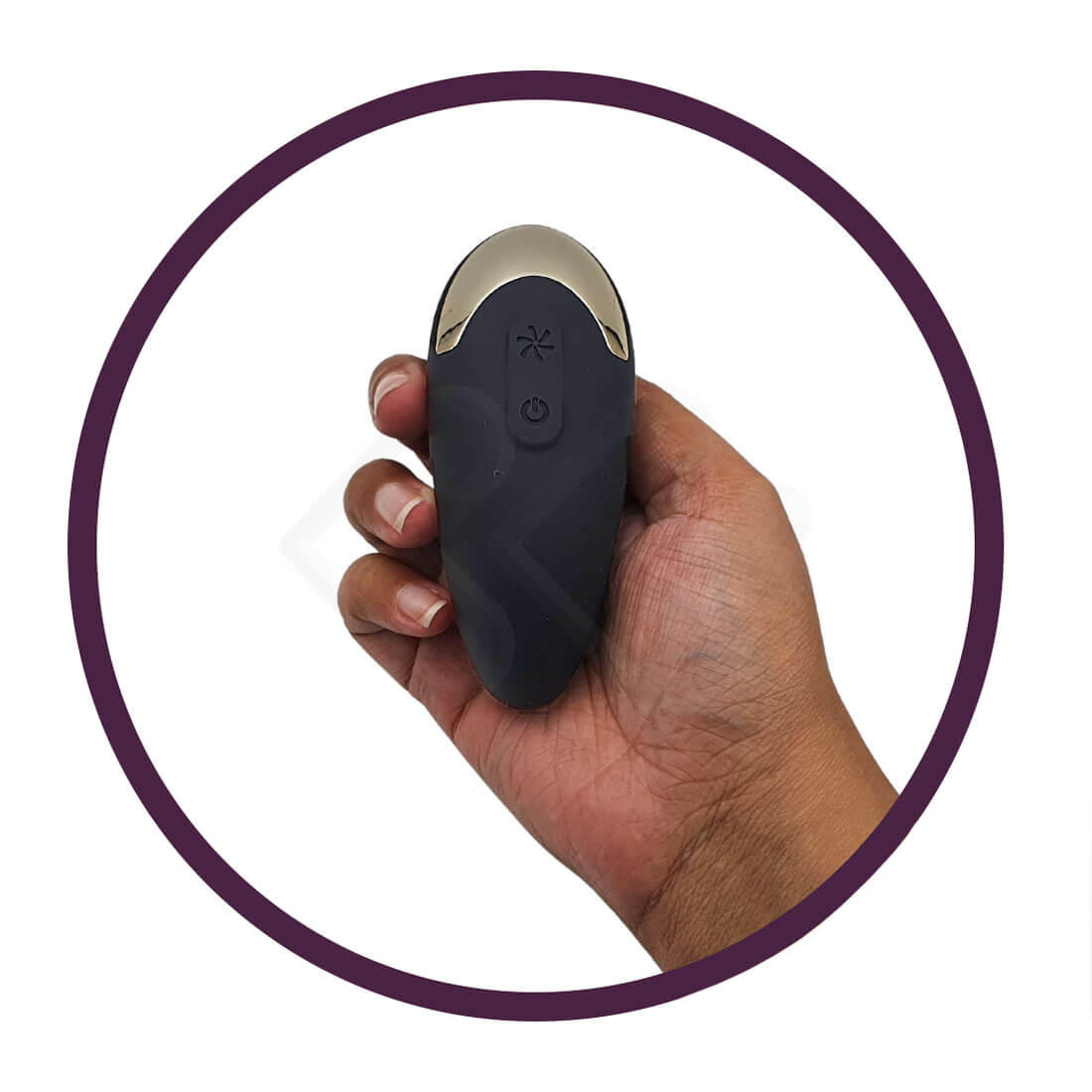 Estimulador Clitoriano em Silicone com 9 Modos de Sucção, Recarregável - Adão & Eva Lacrou - 10 x 4,0 cm - 6