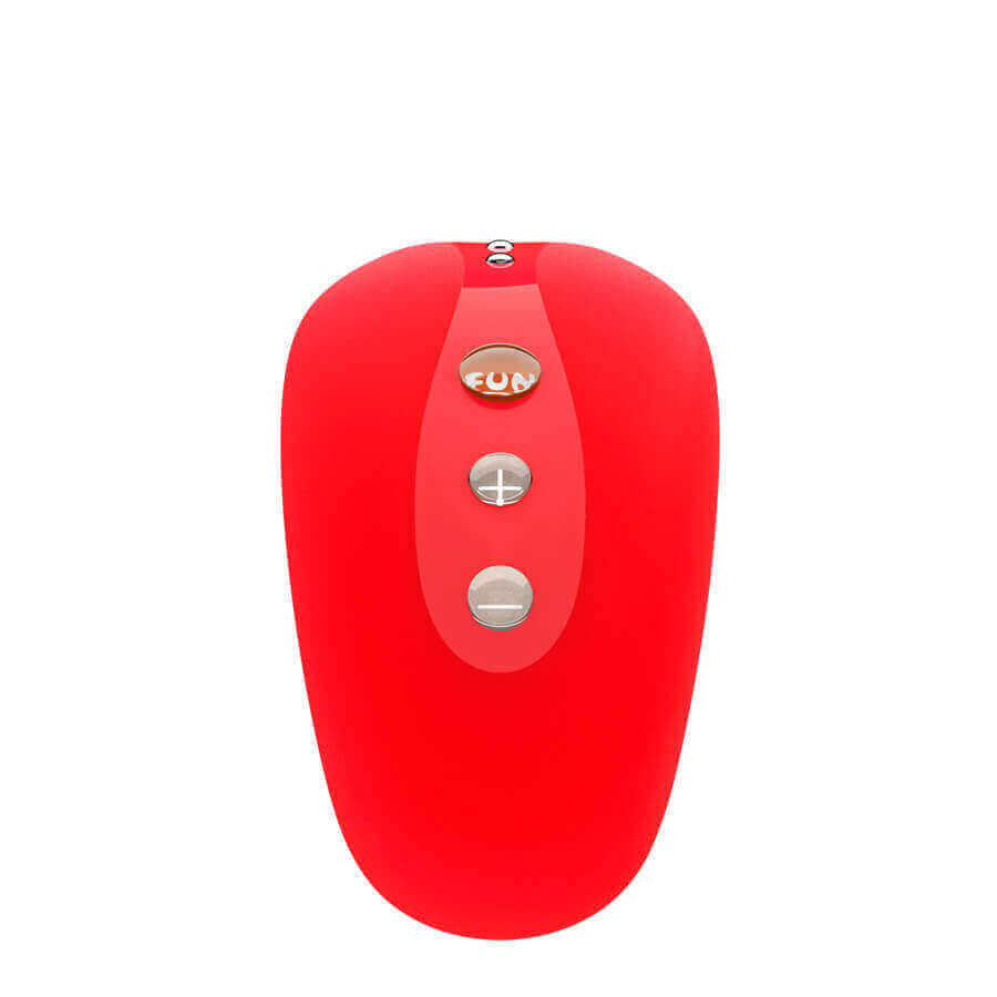 Massageador Estimulador de Clítoris Recarregável em Silicone com 4 Velocidades e 6 Modos de Vibração - Fun Factory Laya II Vibrator - 10,5 x 4 CM | Cor: Vermelho - 4
