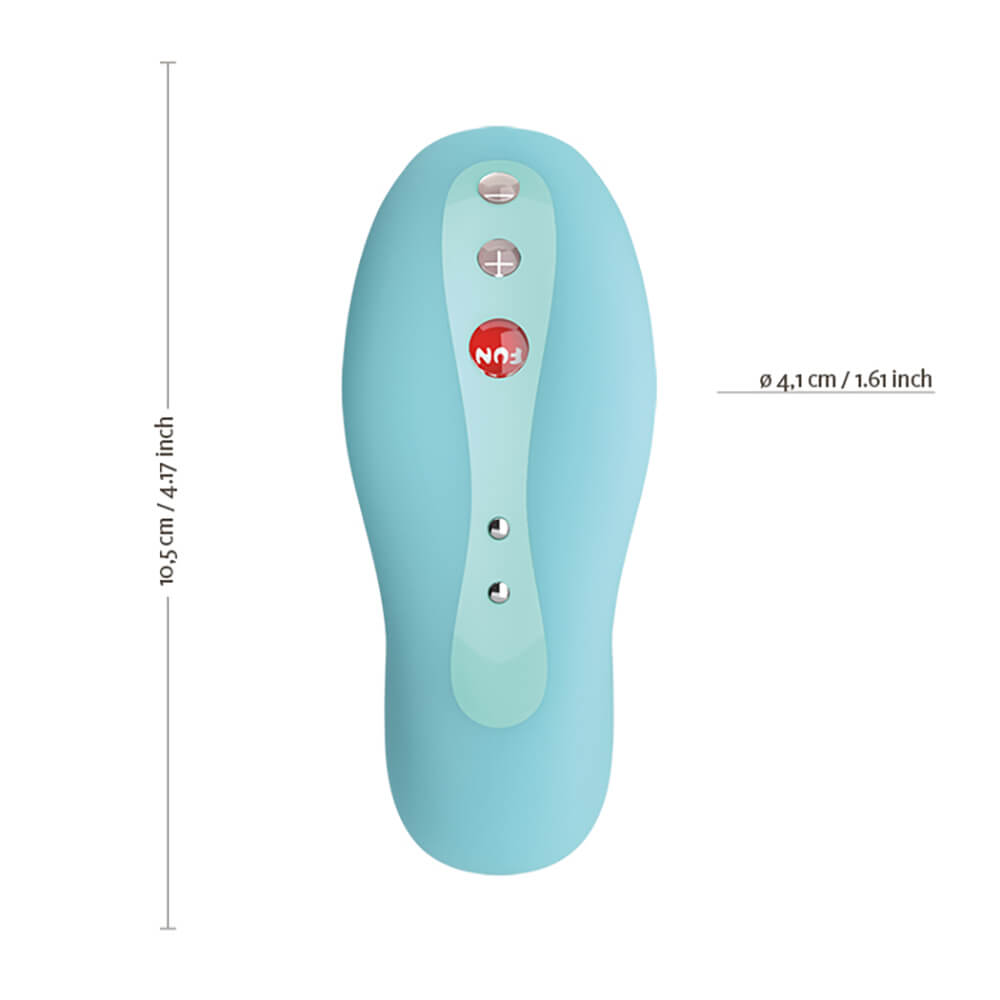 Massageador Estimulador de Clítoris Recarregável em Silicone com 4 Velocidades e 6 Modos de Vibração - Fun Factory Laya II Vibrator - 10,5 x 4 CM | Cor: Azul - 4
