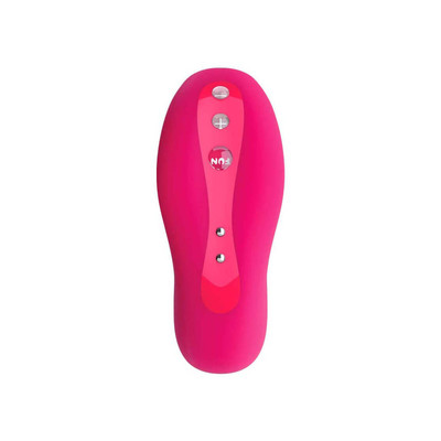 Foto 3 do produto Massageador Estimulador de Clítoris Recarregável em Silicone com 4 Velocidades e 6 Modos de Vibração - Fun Factory Laya II Vibrator - 10,5 x 4 cm | Cor: Pink