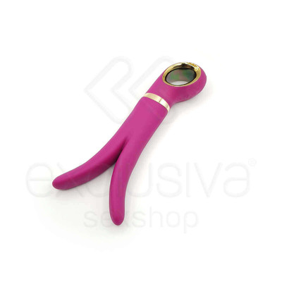 Foto 7 do produto Vibrador Estimulador de Ponto G Recarregável em Silicone com 10 Modos de vibrações e Intensidade - Lealso G-Vibe - 23 x 3,8 cm | Disponível em 2 Cores