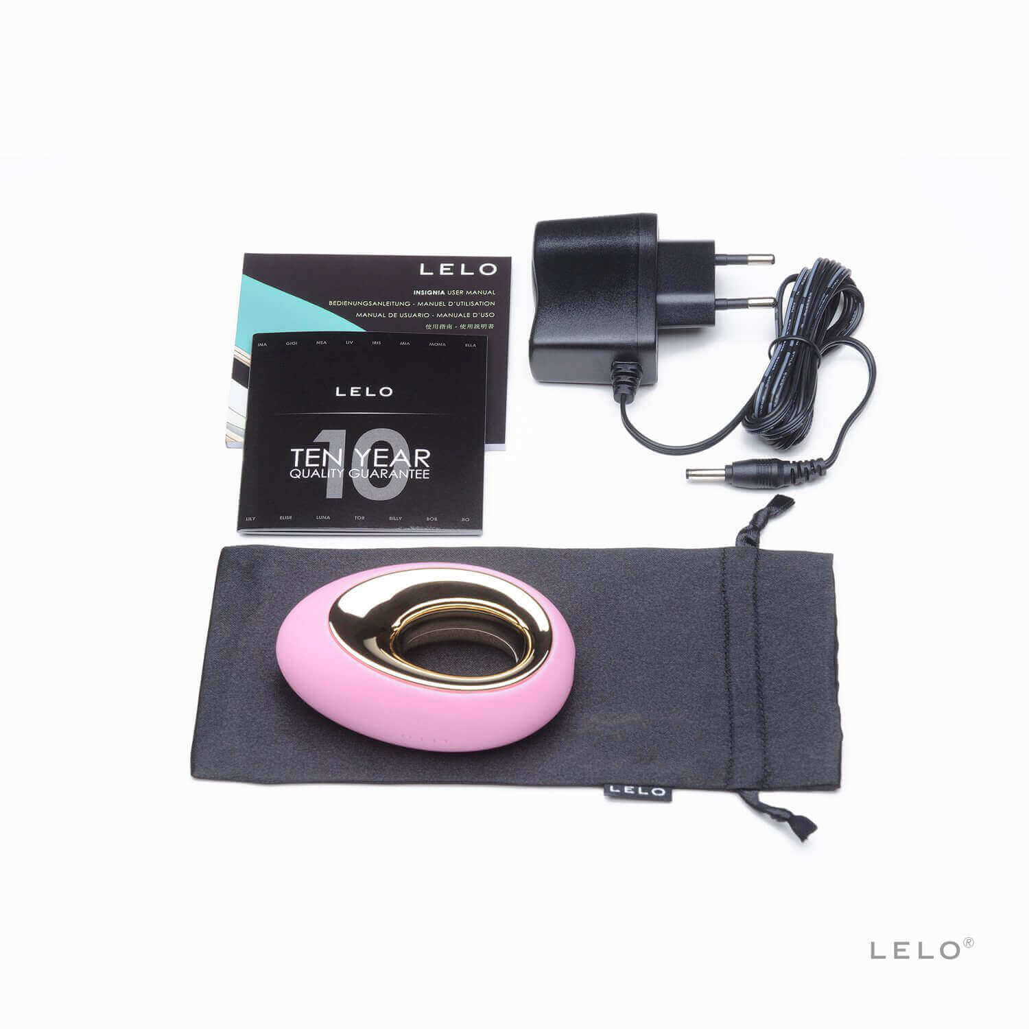 Lelo Alia - Estimulador de Clítoris Recarregável em Silicone com 6 Modos de Vibrações, Controle de Intensidade, Design Ergonômico, Função de bloqueio e Resistente À Água - 6