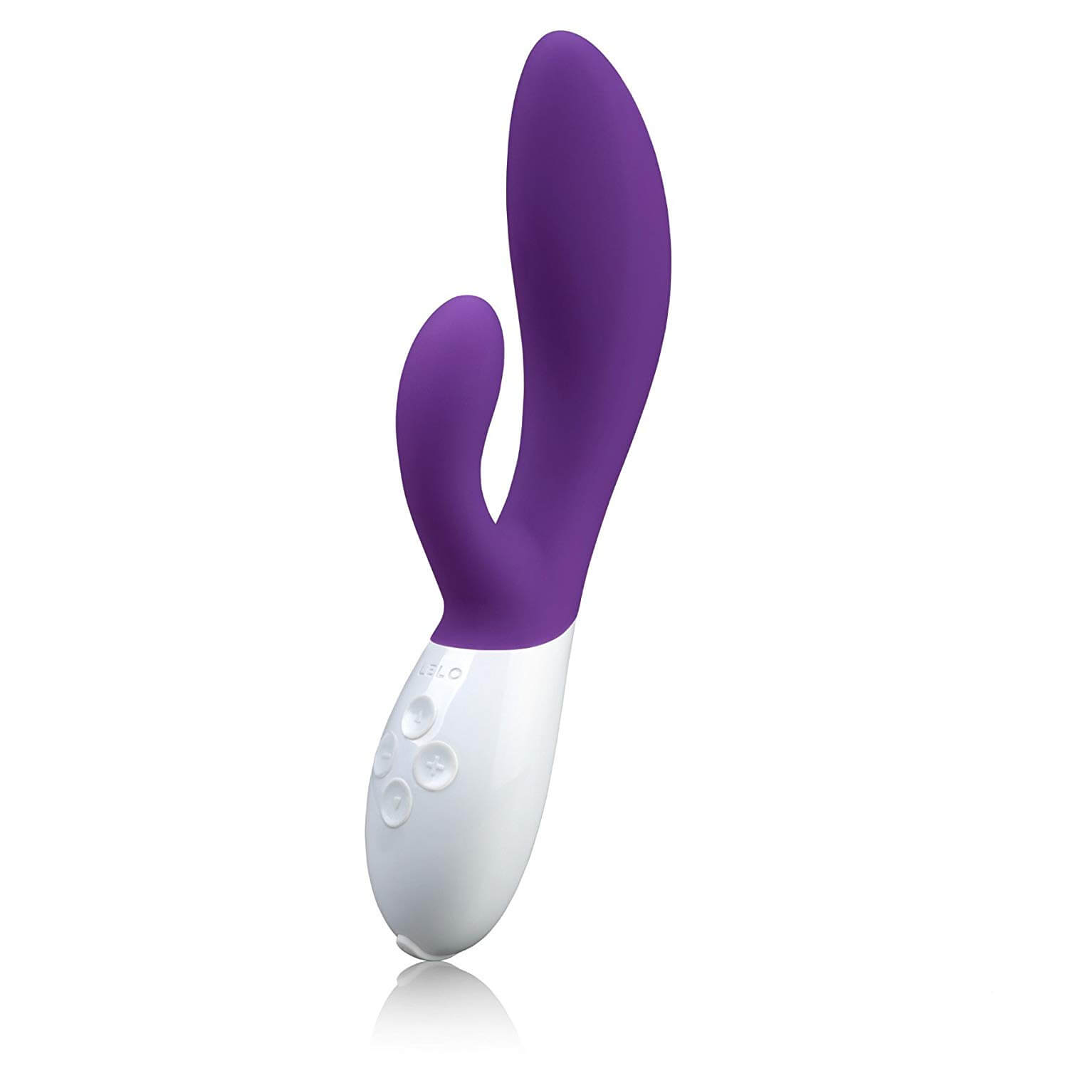 LELO Ina 2 - Vibrador Estimulador de Clítoris e Ponto G Recarregável em Silicone com 10 Modos de Vibrações e Controle da Intensidade | Cor: Roxo - 3