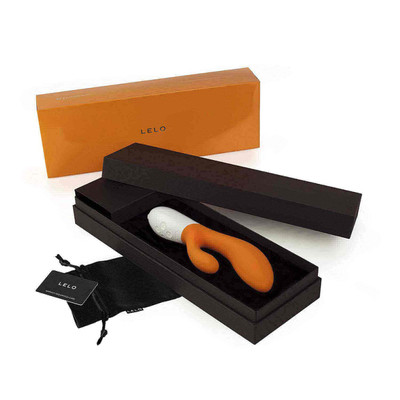 Foto 1 do produto LELO Ina 2 - Vibrador Estimulador de Clítoris e Ponto G Recarregável em Silicone com 10 Modos de Vibrações e Controle da Intensidade | Cor: Laranja