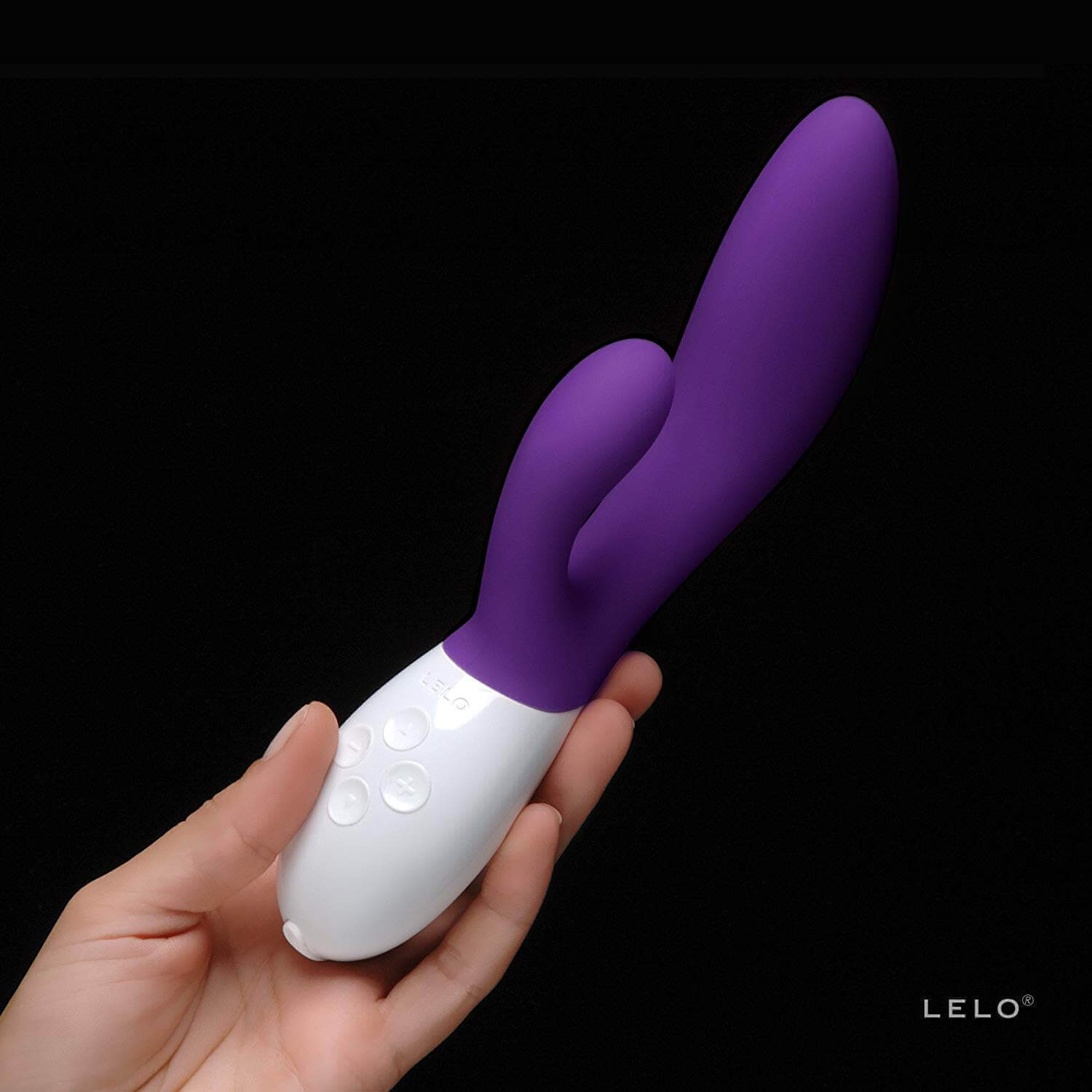 LELO Ina 2 - Vibrador Estimulador de Clítoris e Ponto G Recarregável em Silicone com 10 Modos de Vibrações e Controle da Intensidade | Cor: Roxo - 5