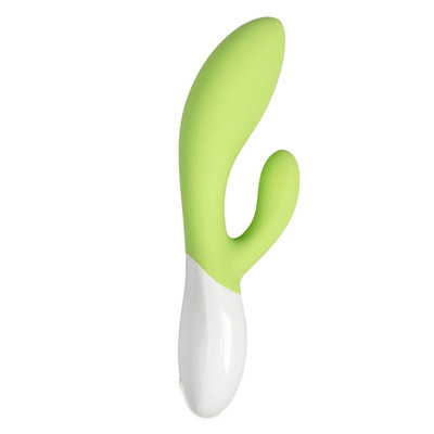 Foto 7 do produto LELO Ina 2 - Vibrador Estimulador de Clítoris e Ponto G Recarregável em Silicone com 10 Modos de Vibrações e Controle da Intensidade | Cor: Verde Limão
