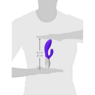 Foto 7 do produto LELO Ina 2 - Vibrador Estimulador de Clítoris e Ponto G Recarregável em Silicone com 10 Modos de Vibrações e Controle da Intensidade | Cor: Roxo