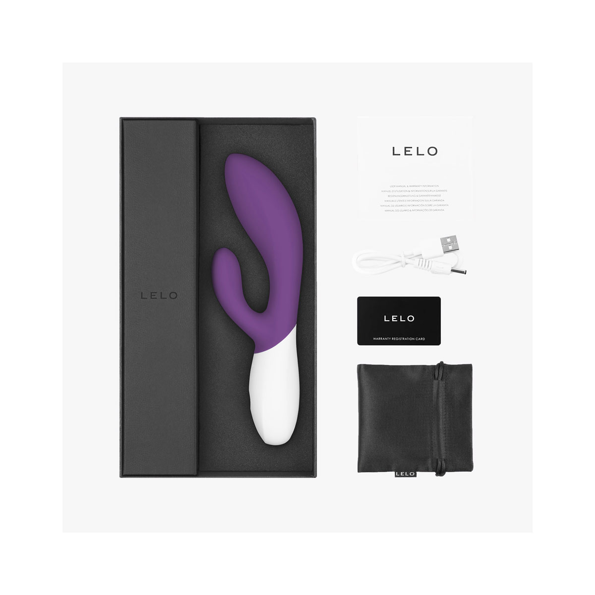 Vibrador Recarregável com Estimulador de Clítoris, Ponto G Todo em Silicone com 12 Modos de Vibrações e Controle de Intensidade - LELO Ina Wave 2 | Disponível em 3 Cores - 13