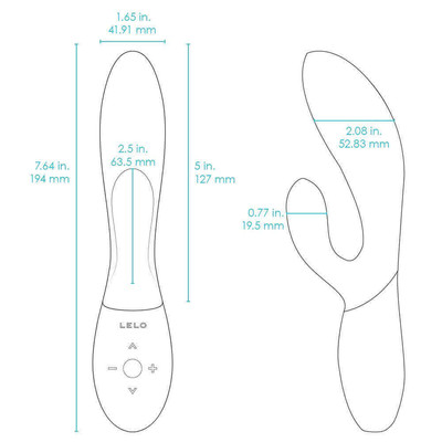Foto 6 do produto LELO Ina Wave - Vibrador Estimulador de Clítoris e Ponto G Recarregável em Silicone com 10 Modos de Vibrações e Tecnologia Wave Motion | Cor: Azul