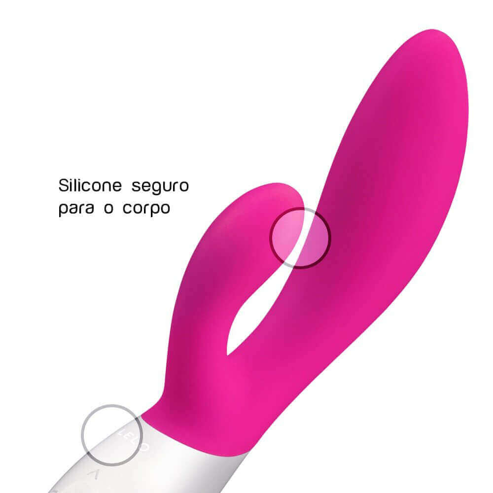 LELO Ina Wave - Vibrador Estimulador de Clítoris e Ponto G Recarregável em Silicone com 10 Modos de Vibrações e Tecnologia Wave Motion | Cor: Rosa - 7