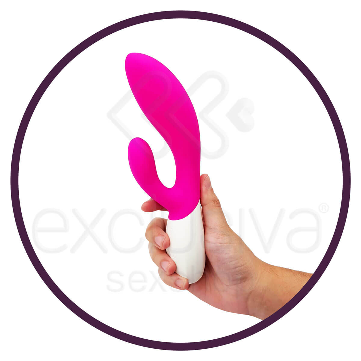 LELO Ina Wave - Vibrador Estimulador de Clítoris e Ponto G Recarregável em Silicone com 10 Modos de Vibrações e Tecnologia Wave Motion | Cor: Rosa - 4