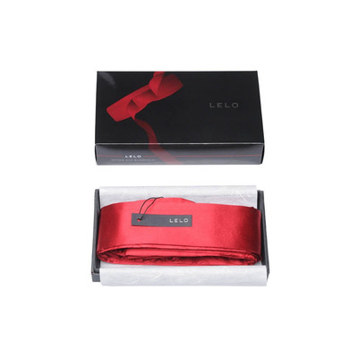 Foto 2 do produto Lelo Intima Silk Blindfold - Venda Confeccionada em Seda com Tiras | Cor: Vermelho
