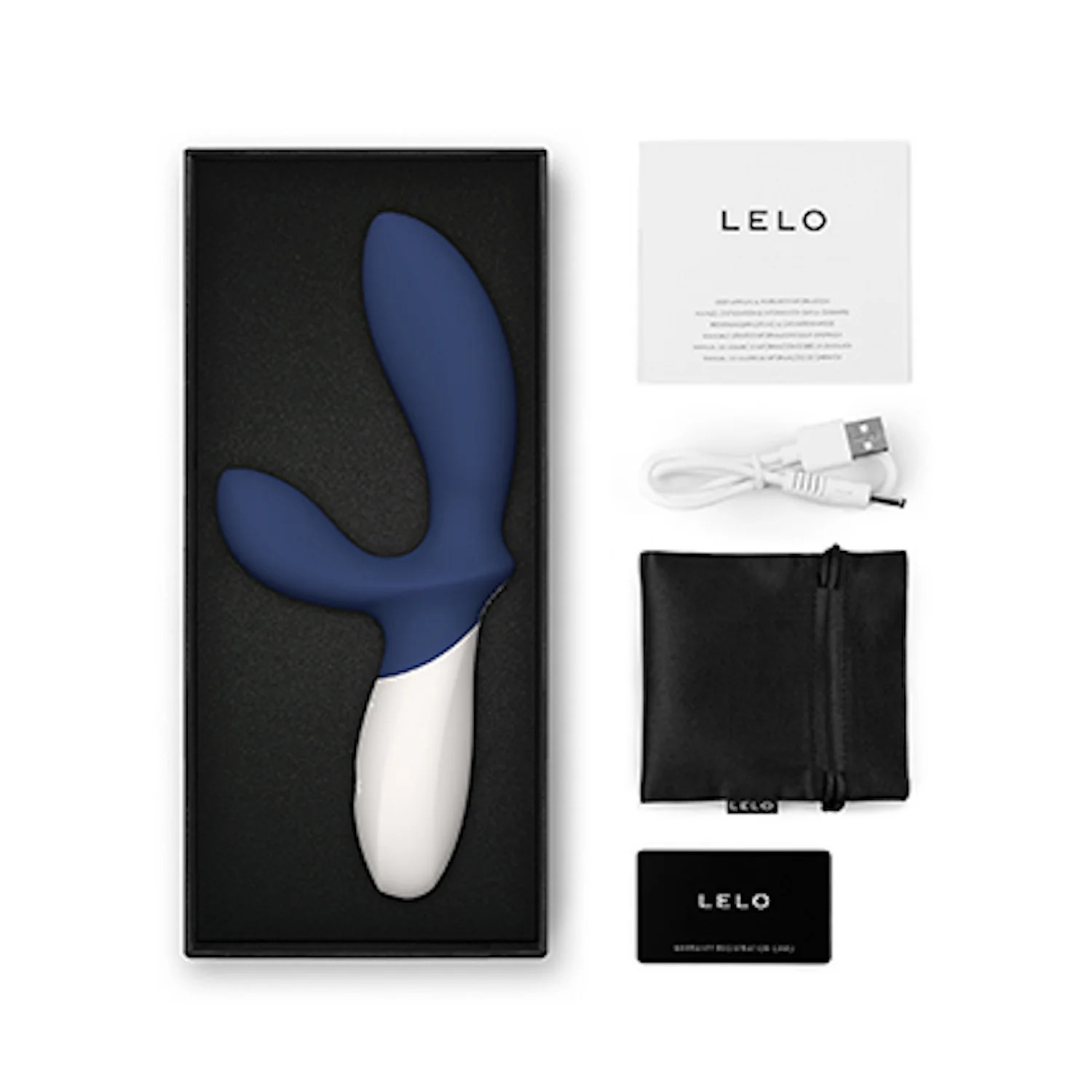 Estimulador de Próstata e Períneo em Silicone com 10 Configurações de Vibração, Recarregável e a Prova D' Água - Lelo Loki Wave 2 | 9,6 x 4,3 cm | Disponível em 2 Cores - 6