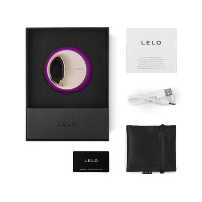 Foto 3 do produto LELO Ora 2 - Vibrador Estimulador de Clítoris Recarregável em Silicone Simulador de Sexo Oral com Nódulo Avantajado, 10 Modos de Vibrações e Controle de Intensidade