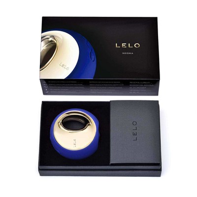 Foto 1 do produto LELO Ora - Vibrador Estimulador de Clítoris Recarregável em Silicone Simulador de Sexo Oral com 10 Modos de Vibrações e Controle de Intensidade | Cor: Azul
