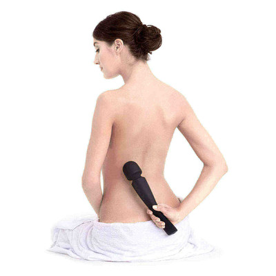 Foto 6 do produto LELO Smart Wands - Vibrador Massageador Erótico Recarregável em Silicone com 8 Modos de Vibrações Ultra Potentes e Silenciosas - 29 x 6 cm | Cor: Branco