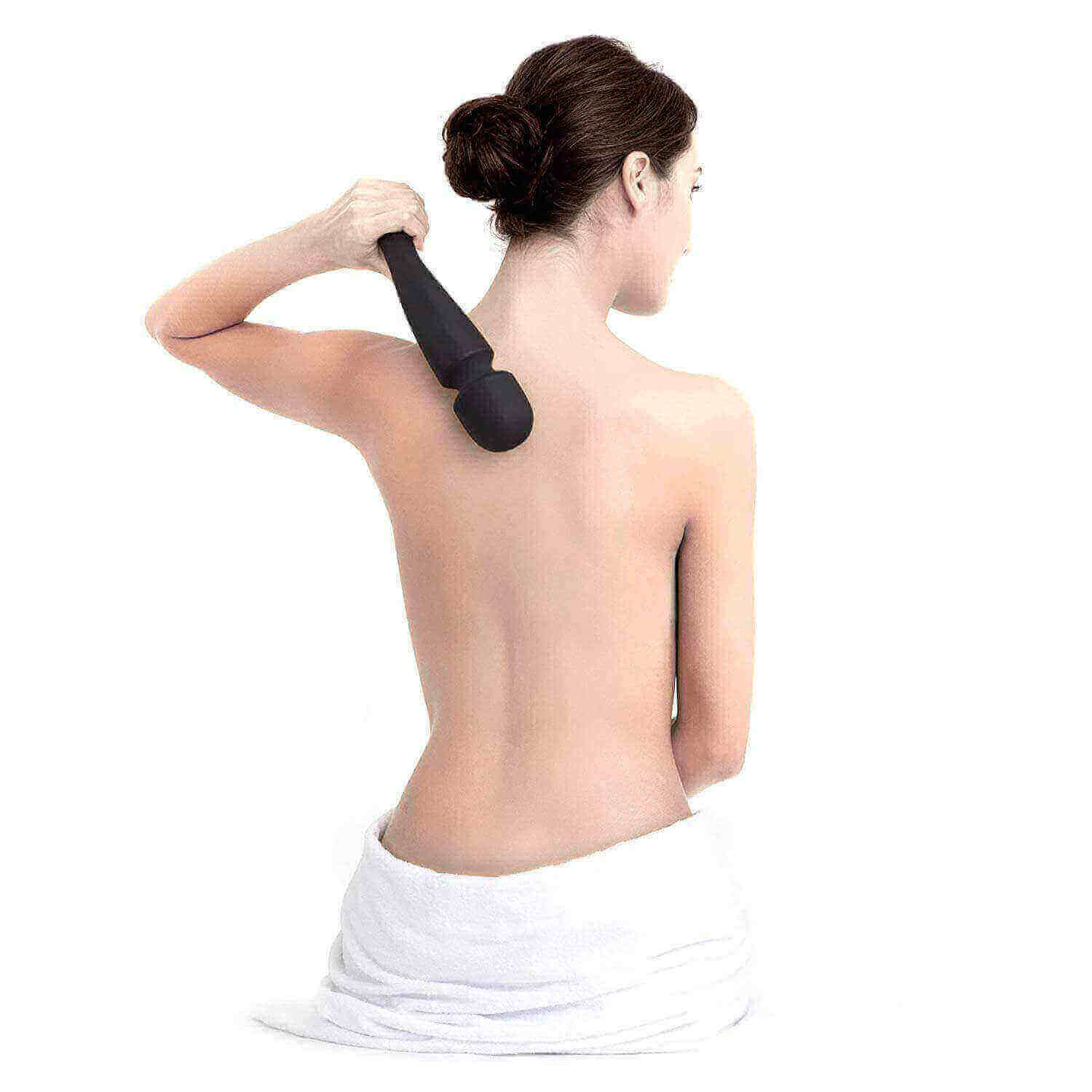 LELO Smart Wands - Vibrador Massageador Erótico Recarregável em Silicone com 8 Modos de Vibrações Ultra Potentes e Silenciosas - 29 x 6 cm | Cor: Roxo - 6