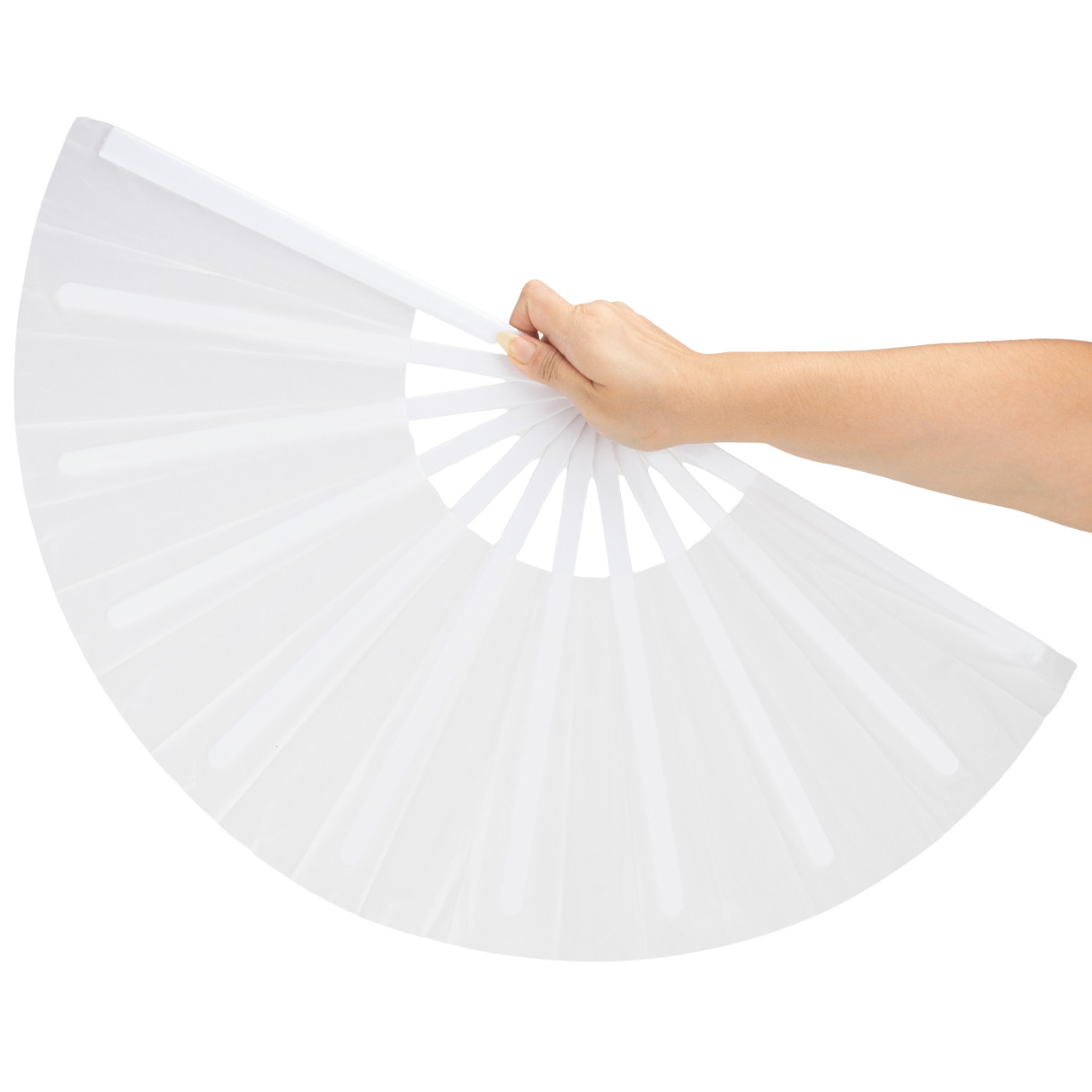 Leque Oriental Grande e Liso - 63 x 33,5 cm | Disponível em 4 Cores - 7