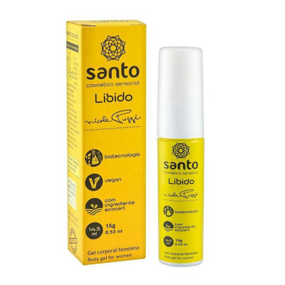 Foto 1 do produto Gel Excitante Feminino Vegano com Efeito que Aquece - Libido Nicole Puzzi - 15 gramas