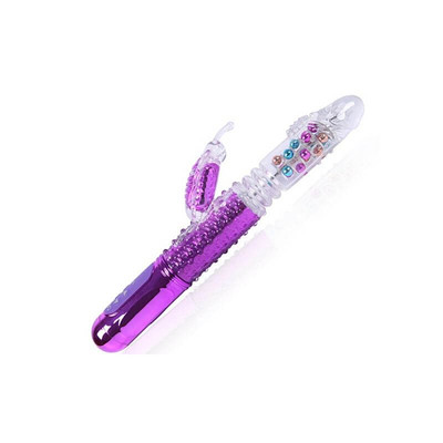 Foto 2 do produto Libo Dream Roating Vibrator - Vibrador Rotativo com Movimento Vai e Vem, Estimulador Clitoriano em Formato de Borboleta - 13,5 x 3,7 cm