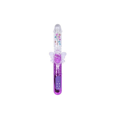 Foto 4 do produto Libo Dream Roating Vibrator - Vibrador Rotativo com Movimento Vai e Vem, Estimulador Clitoriano em Formato de Borboleta - 13,5 x 3,7 cm