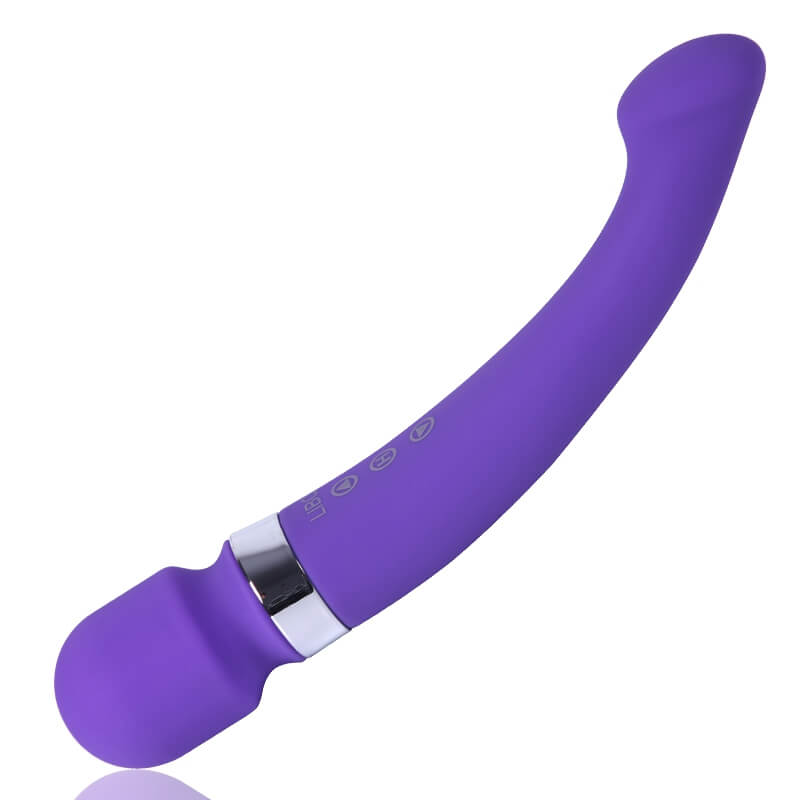 Massageador e Vibrador de Ponto G com 8 Modos de Vibração e Carregamento via "USB" Magnético - Libo Female Vibrator Scorpio Massage - 12 x 2,4 cm - 2