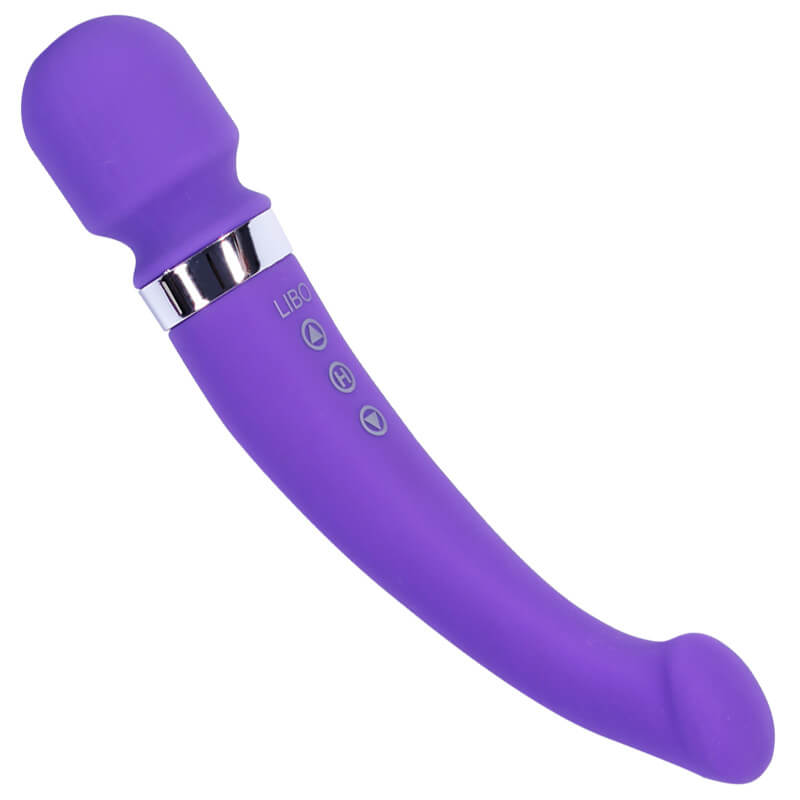 Massageador e Vibrador de Ponto G com 8 Modos de Vibração e Carregamento via "USB" Magnético - Libo Female Vibrator Scorpio Massage - 12 x 2,4 cm - 3