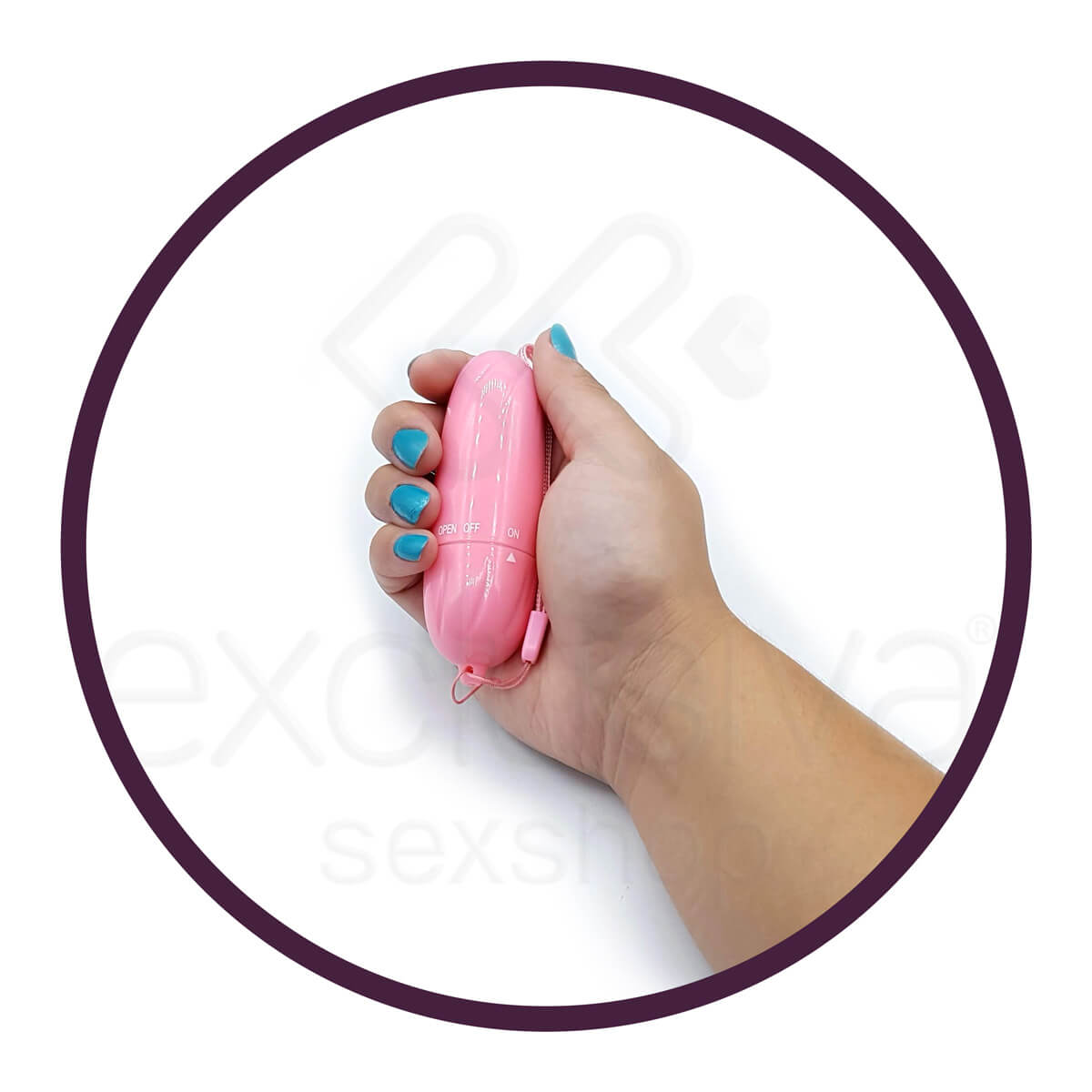 Lilo - Mini Vibrador com Única Vibração - 9,5 x 3 cm | Cor: Rosa - 3