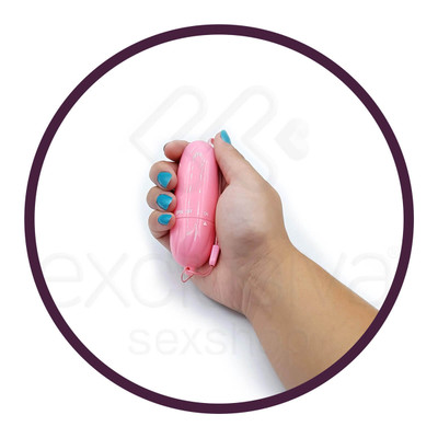 Foto 3 do produto Lilo - Mini Vibrador com Única Vibração - 9,5 x 3 cm | Cor: Rosa